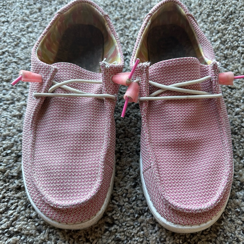Hey Dude Desert Rose Loafers with Multicolor Pattern